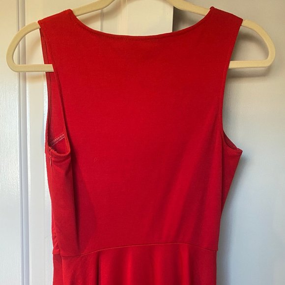 Jack Cut Out Red Dress - Picture 5 of 6